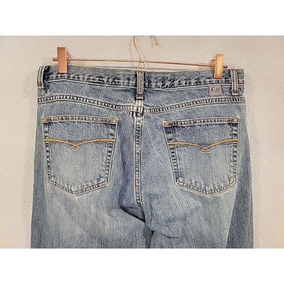 Cruel Girl Vintage Low Rise Relaxed Fit Straight Leg Jeans Women‎ 15 L - Picture 6 of 8
